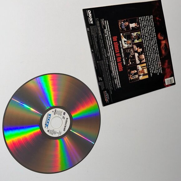 1991 THE SILENCE OF THE LAMBS LASER DISC - Picture 2 of 4